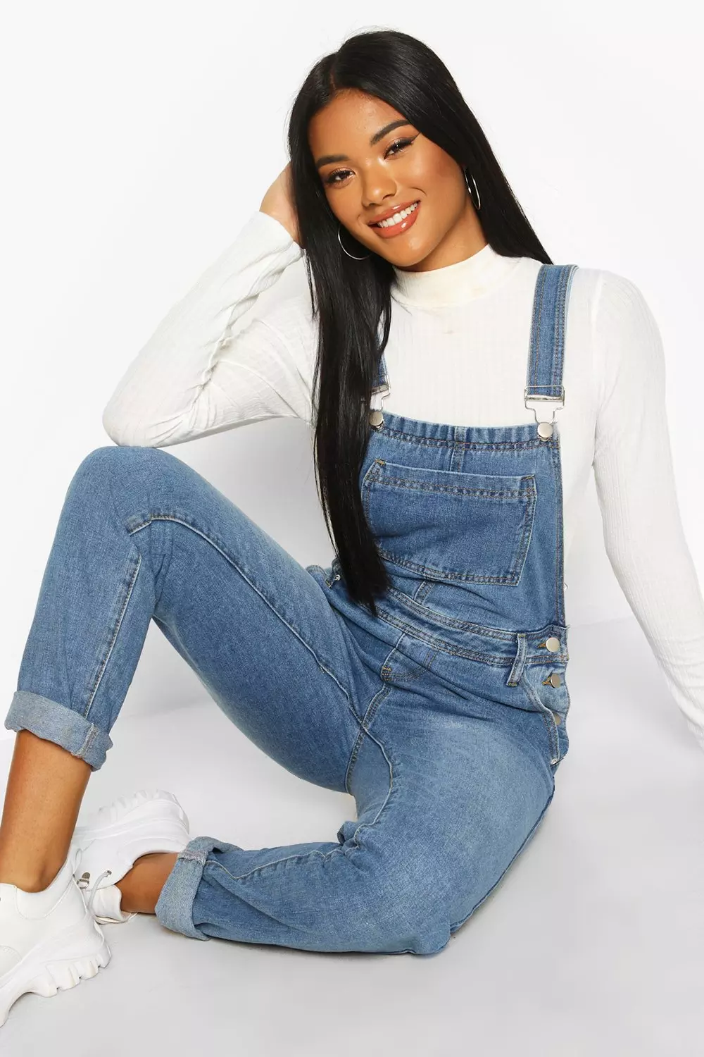 Boyfriend store dungarees womens